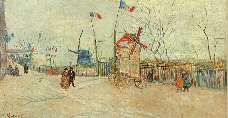 Vincent van Gogh Holiday at Montmartre